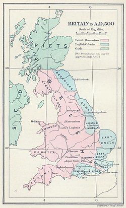 Welsh in 500 CE